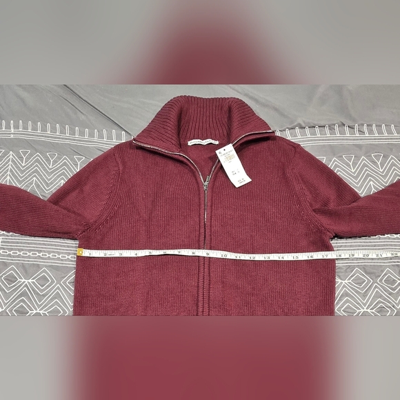 Abercrombie Full Zip Sweater Cardigan Size Small - Picture 5 of 7